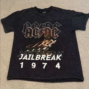 AC/DC Vintage Black Jailbreak Tee